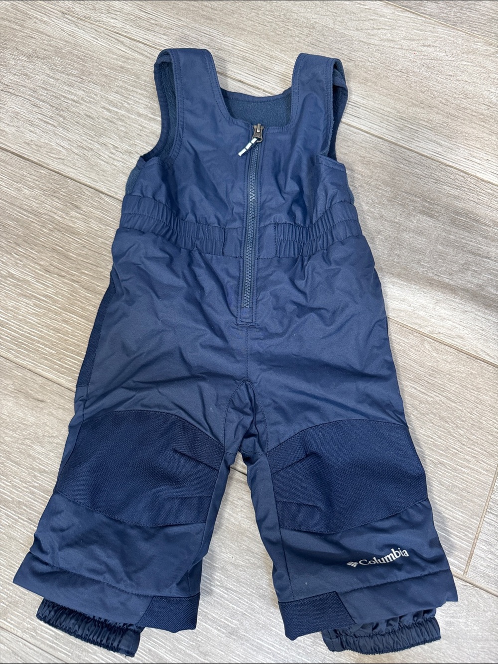 Columbia Navy Blue Kids Snow Bib Pants